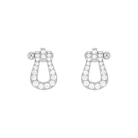 [LUCKY LOVE]FORCE 10 FULL DIAMOND STUD EARRINGS MINI MODEL