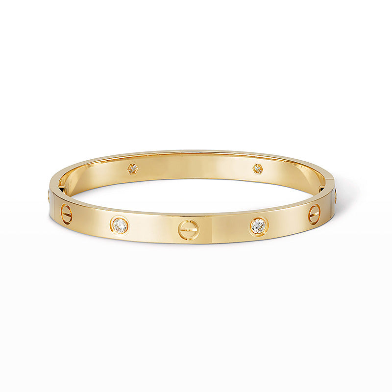 [LUCKY LOVE]LOVE BRACELET 6.1MM 4 DIAMONDS