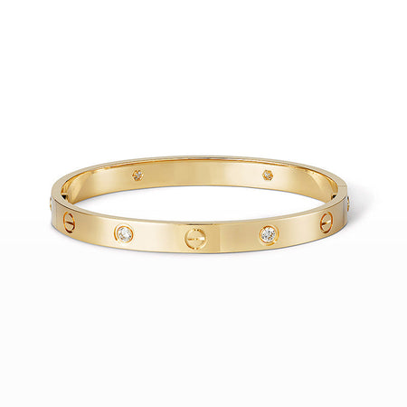 [LUCKY LOVE]LOVE BRACELET 6.1MM 4 DIAMONDS