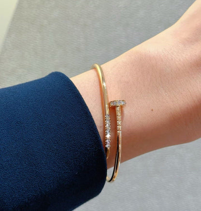 [LUCKY LOVE]JUSTE BRACELET 2.5MM DIAMONDS NEW