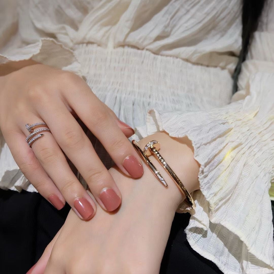 [LUCKY LOVE]JUSTE BRACELET 3.5MM DIAMONDS