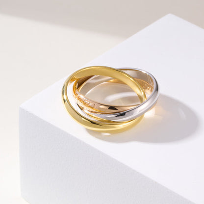 [LUCKY LOVE]TRINITY 3.2MM RING COLLECTION
