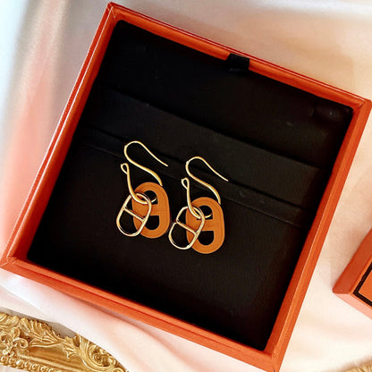 [LUCKY LOVE]HM O'MAILLON GOLD EARRINGS