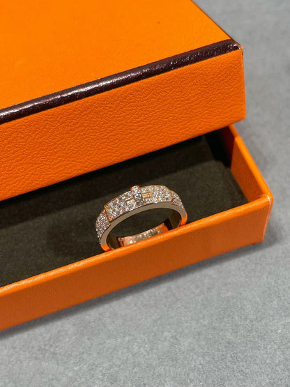 [LUCKY LOVE]KELLY PINK GOLD DIAMOND RING