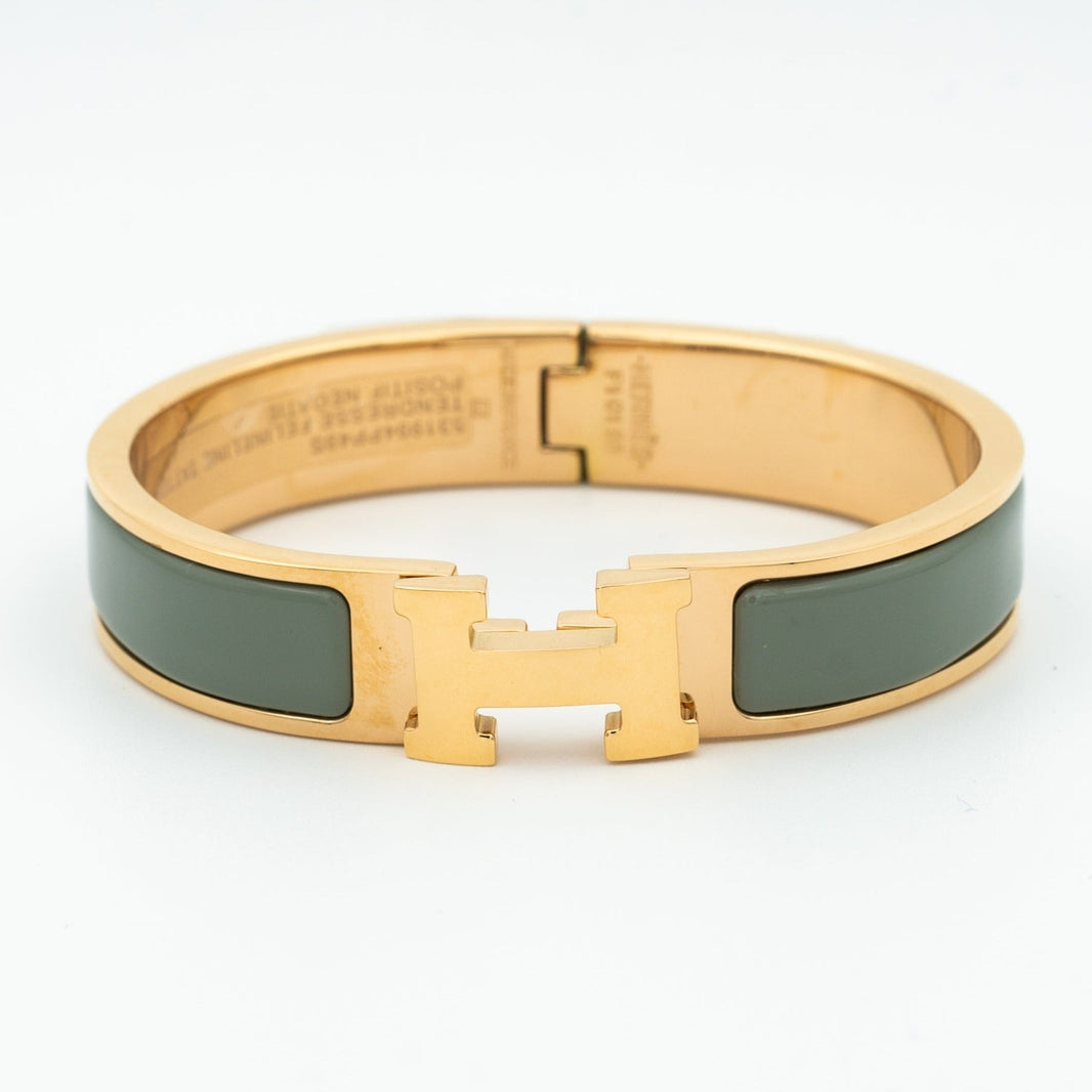 [LUCKY LOVE]H BRACELET BLUE GREEN 12MM