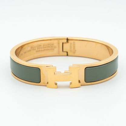 [LUCKY LOVE]H BRACELET BLUE GREEN 12MM