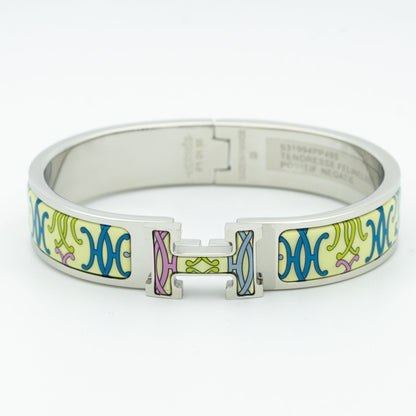 [LUCKY LOVE]H BRACELET BEIGE MULTICOLOR