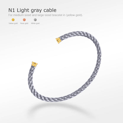 [LUCKY LOVE]FORCE SERIES BRACELET CABLES 50 CHOICES (DIY SELECTION)