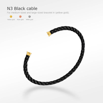 [LUCKY LOVE]FORCE SERIES BRACELET CABLES 50 CHOICES (DIY SELECTION)