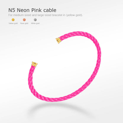 [LUCKY LOVE]FORCE SERIES BRACELET CABLES 50 CHOICES (DIY SELECTION)