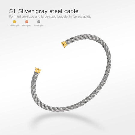 [LUCKY LOVE]FORCE SERIES BRACELET CABLES 50 CHOICES (DIY SELECTION)
