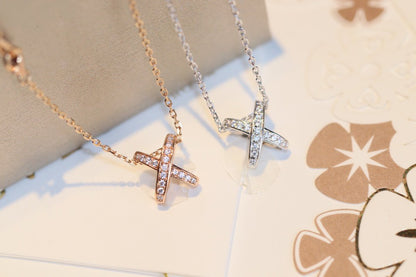 [LUCKY LOVE]JEUX DE DIAMOND NECKLACE