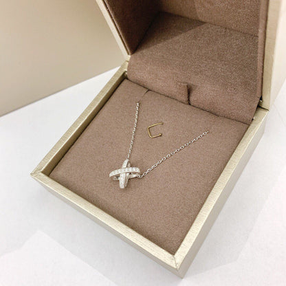 [LUCKY LOVE]JEUX DE DIAMOND NECKLACE