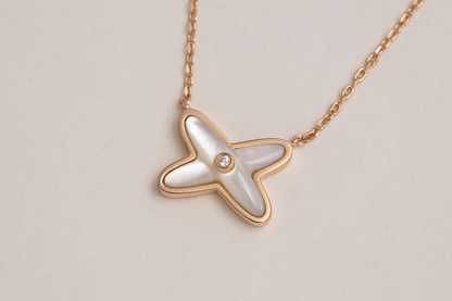 [LUCKY LOVE]JEUX DE NECKLACE 1 DIAMOND