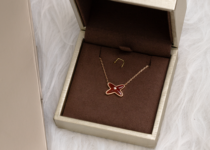 [LUCKY LOVE]JEUX DE NECKLACE 1 DIAMOND