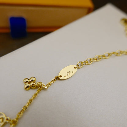 [LUCKY LOVE]LUCKY LOVEING SUPPLE NECKLACE BRASS