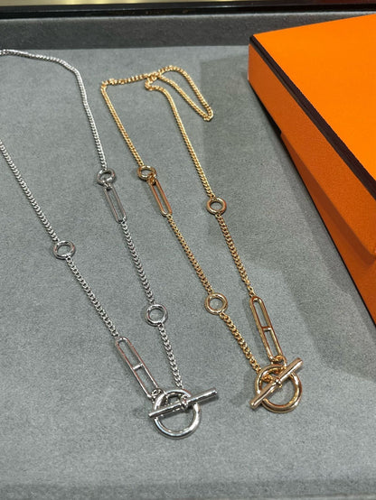 [LUCKY LOVE]HM STERLING CHAINE D'ANCRE HEART