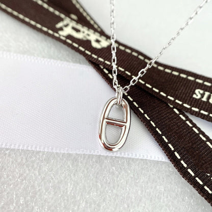 [LUCKY LOVE]HM PIG NOSE NECKLACE