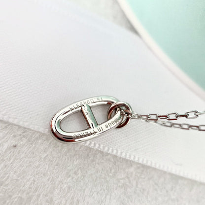 [LUCKY LOVE]HM PIG NOSE NECKLACE
