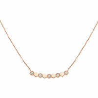 [LUCKY LOVE]BEE MY LOVE DIAMOND NECKLACE