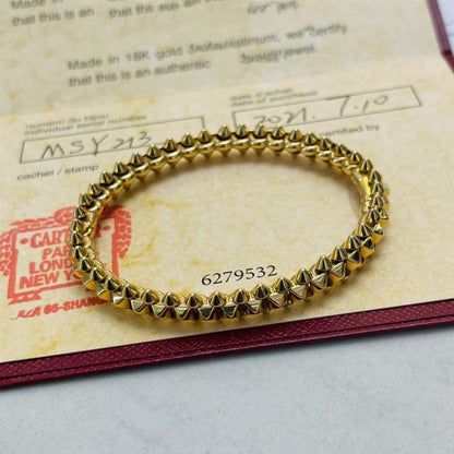 [LUCKY LOVE]CLASH GOLD BRACELET