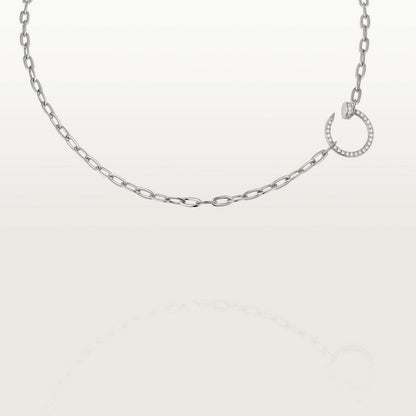 [LUCKY LOVE]JUSTE NECKLACE FULL DIAMONDS