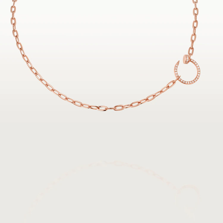 [LUCKY LOVE]JUSTE NECKLACE FULL DIAMONDS