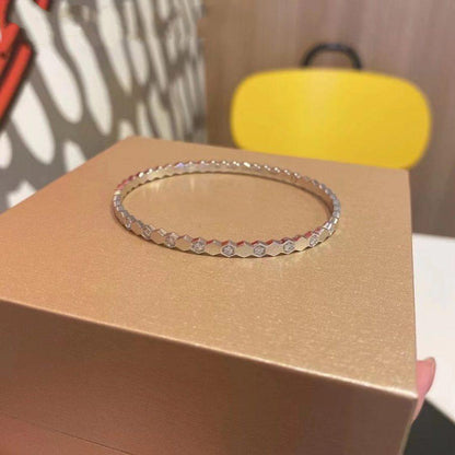 [LUCKY LOVE]BEE LOVE SILVER DIAMOND BRACELET