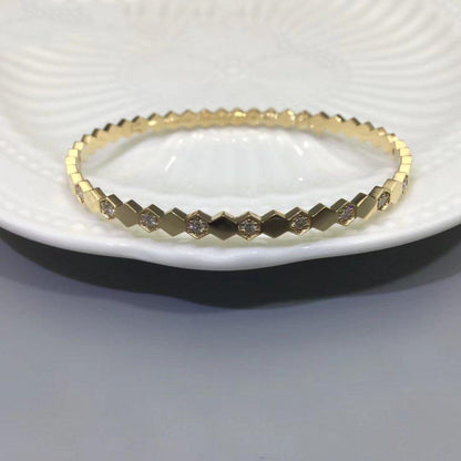 [LUCKY LOVE]BEE LOVE GOLD DIAMOND BRACELET