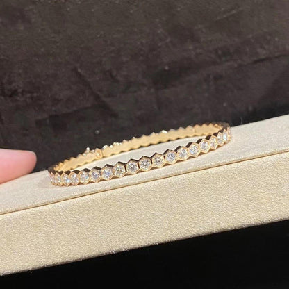 [LUCKY LOVE]BEE LOVE GOLD BRACELET FULL DIAMOND