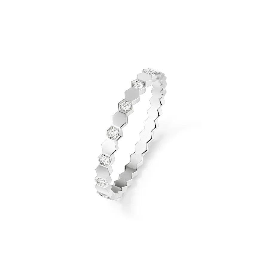 [LUCKY LOVE]BEE LOVE RING SILVER DIAMOND