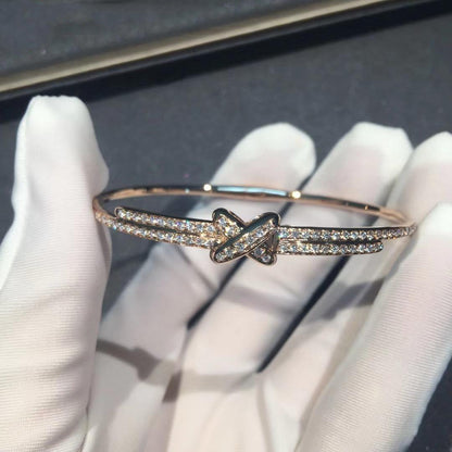 [LUCKY LOVE]JEUX DE BRACELET DIAMONDS PINK GOLD
