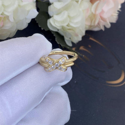 [LUCKY LOVE]JEUX DE GOLD DIAMOND RING