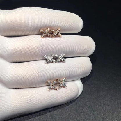 [LUCKY LOVE]JEUX DE DIAMOND EARRINGS