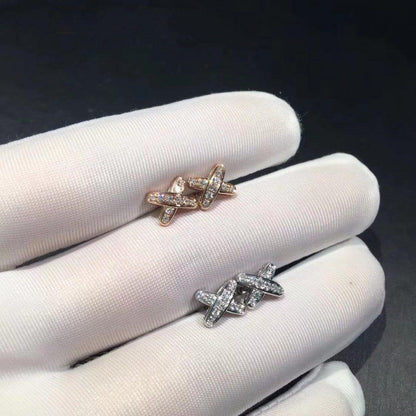[LUCKY LOVE]JEUX DE DIAMOND EARRINGS