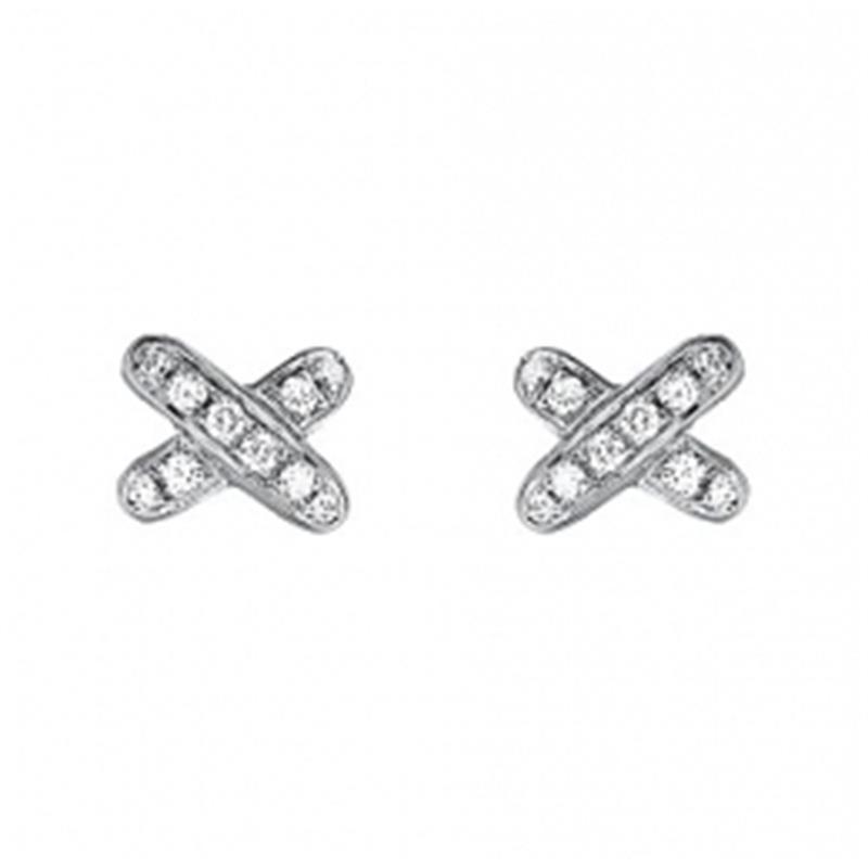 [LUCKY LOVE]JEUX DE DIAMOND EARRINGS
