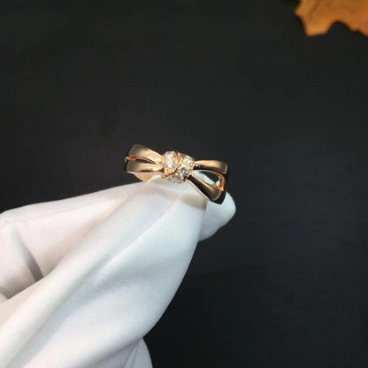[LUCKY LOVE]LIENS RING PINK GOLD DIAMOND