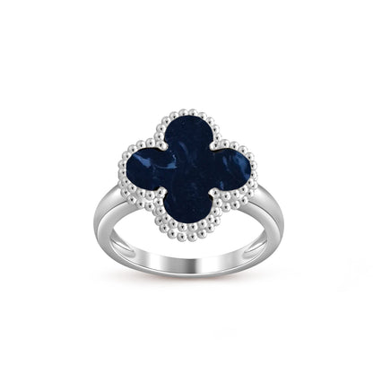 [LUCKY LOVE]CLOVER SILVER RING COLLECTION