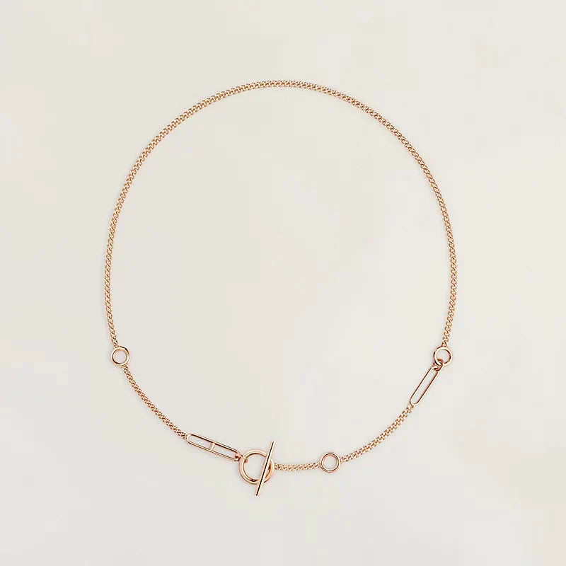 [LUCKY LOVE]HM STERLING CHAINE D'ANCRE HEART