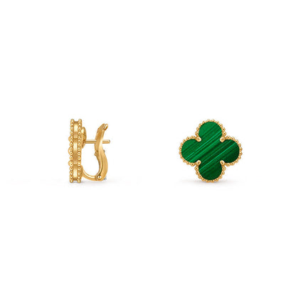 [LUCKY LOVE]CLOVER 15MM MOP EARRINGS COLLECTION