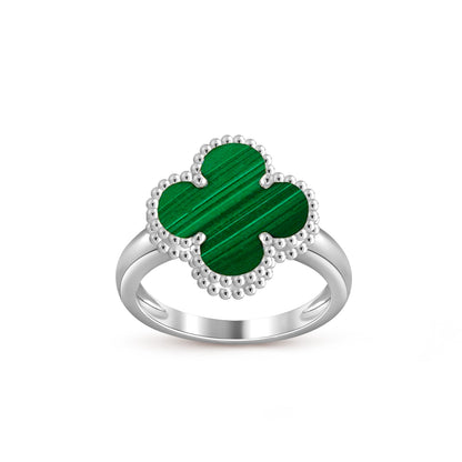 [LUCKY LOVE]CLOVER SILVER RING COLLECTION
