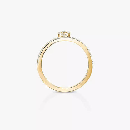 [LUCKY LOVE]Move Uno Diamond Ring