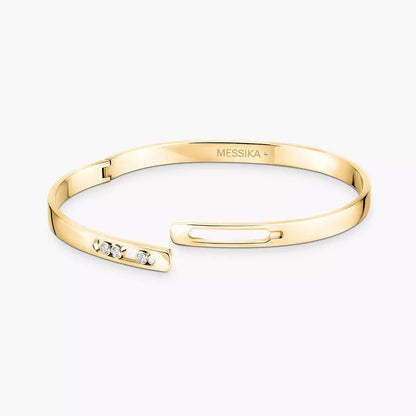 [LUCKY LOVE]Move Noa Diamond Bangle Bracelet