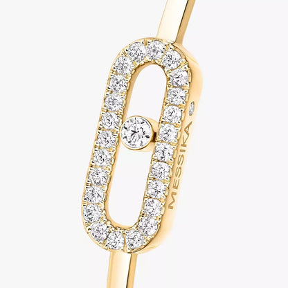 [LUCKY LOVE]Move Uno pavé flex bangle medium