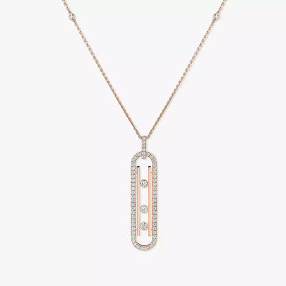 [LUCKY LOVE]Diamond Necklace Move 10Th