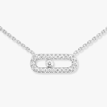 [LUCKY LOVE]Diamond Necklace Move Uno