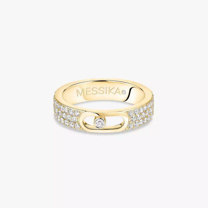 [LUCKY LOVE]Move Joaillerie Pave_ Diamond Wedding Ring