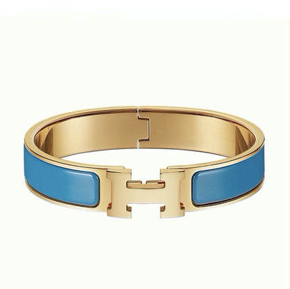 [LUCKY LOVE]H BRACELET TURQUOISE 12MM