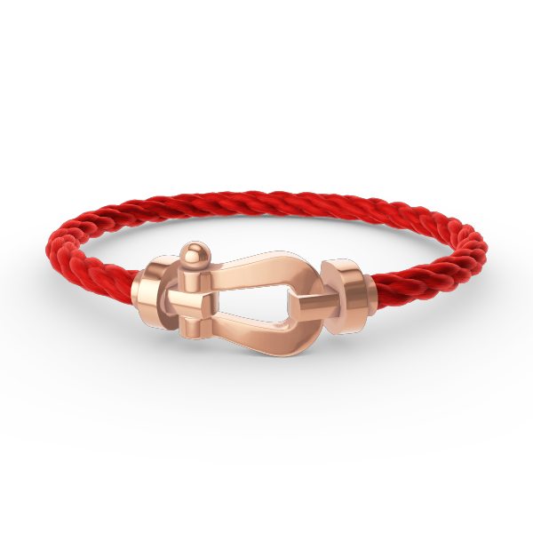 [LUCKY LOVE]FORCE LARGE HORSESHOE NO DIAMOND BRACELET ROSE GOLD