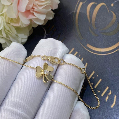 [LUCKY LOVE]FRIVOLE GOLD FLOWER BRACELET
